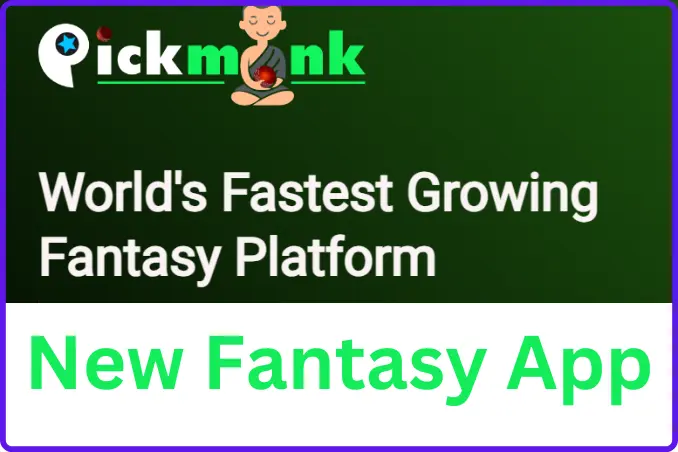 Pickmonk Fantasy App - 100% Cashback On First Deposit