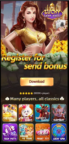 Lucky Teen Patti Apk Download & Claim 50 Bonus