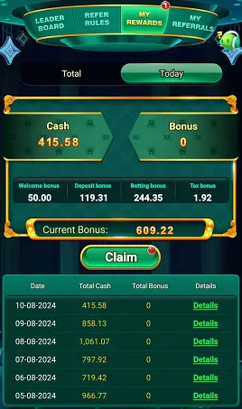 Spin 777 App Refer And Earn Commission