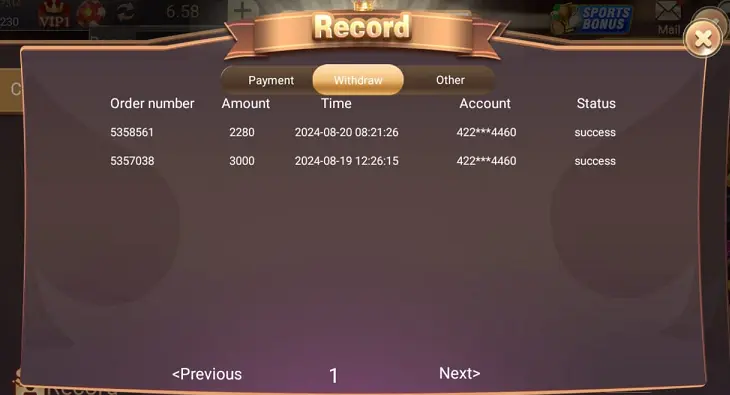 Teen Patti Fun Withdrawal Proof